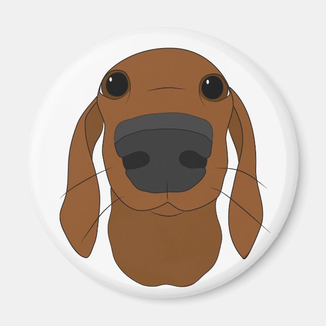 Niedliche Dog Nose Magnete (Vorne)