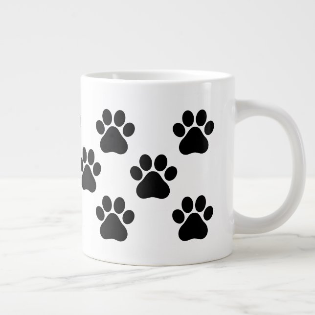 Niedliche Dog Paw Tasse - Ideal für Pet Liebhaber! (Rechts)