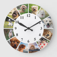 Niedliche Dog-Uhr - Kinderfotografie-Uhr