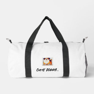 Niedliche Doggy Duffle Tasche
