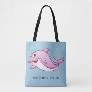 Niedliche Dolphin-Texttaschen