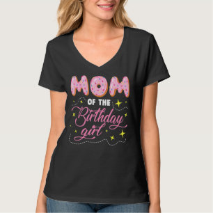 Niedliche Donut-Doughnut-Mama der Geburtstagskarte T-Shirt