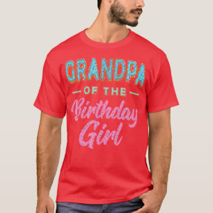 Niedliche Donut Grandpa Geburtstagskarte Süße Fami T-Shirt