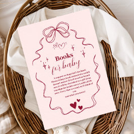 Niedliche Doodle Hand Draw Books für Baby Begleitkarte