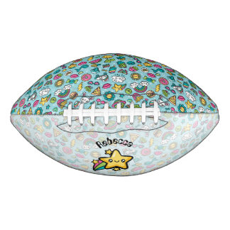 Niedliche Doodles Football