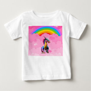 Niedliche Drachen Baby T-shirt