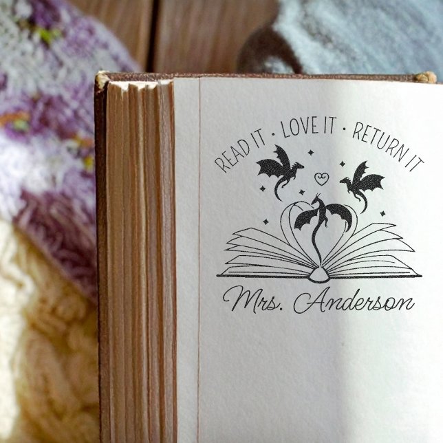 Niedliche Drachenbibliothek Blütenbildung Dein Gei Permastempel (Von Creator hochgeladen)