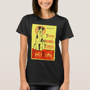 Niedliche Drahthaare Terrier Dog Wire Fox Terrier T-Shirt