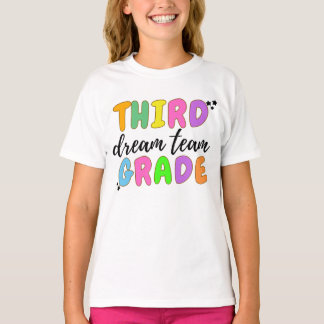 Niedliche dritte Klasse, zurück zur Schule, Studen T-Shirt