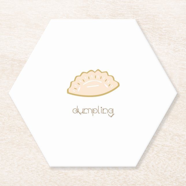 Niedliche Dumpling Untersetzer (Vorderseite)