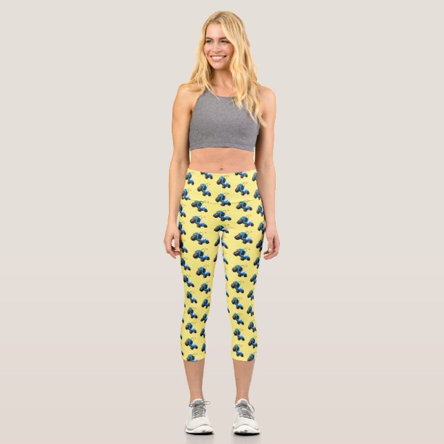 Niedliche Düne-Buggy des Cartoon Capri Leggings (Vorderseite)