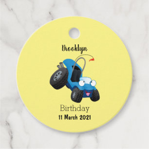 Niedliche Düne-Buggy des Cartoon Geschenkanhänger