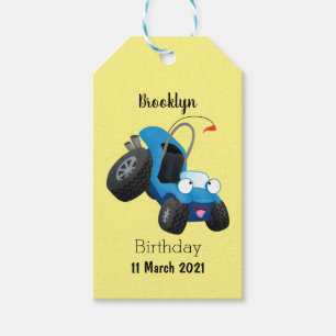 Niedliche Düne-Buggy des Cartoon Geschenkanhänger