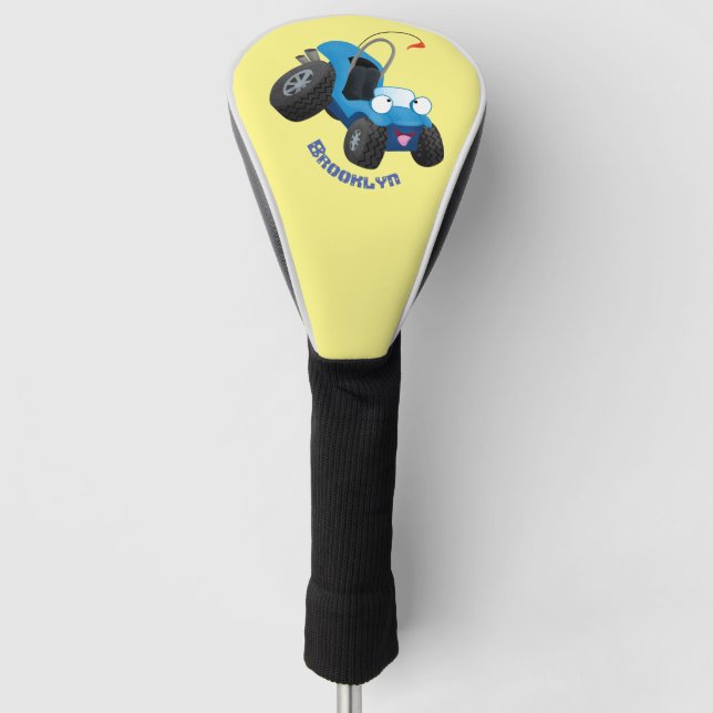 Niedliche Düne-Buggy des Cartoon Golf Headcover (Vorderseite)