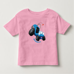 Niedliche Düne-Buggy des Cartoon Kleinkind T-shirt