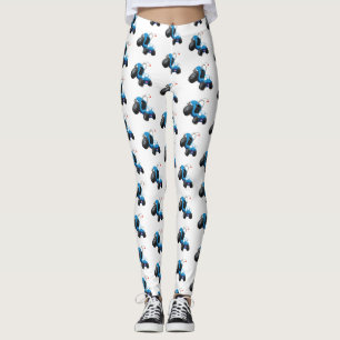 Niedliche Düne-Buggy des Cartoon Leggings