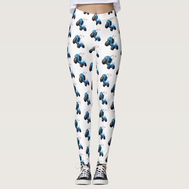 Niedliche Düne-Buggy des Cartoon Leggings (Vorderseite)