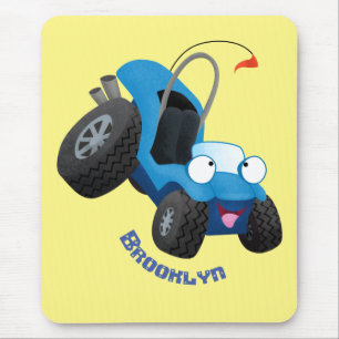 Niedliche Düne-Buggy des Cartoon Mousepad