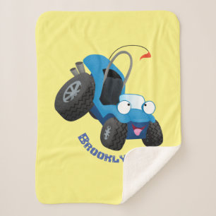 Niedliche Düne-Buggy des Cartoon Sherpadecke
