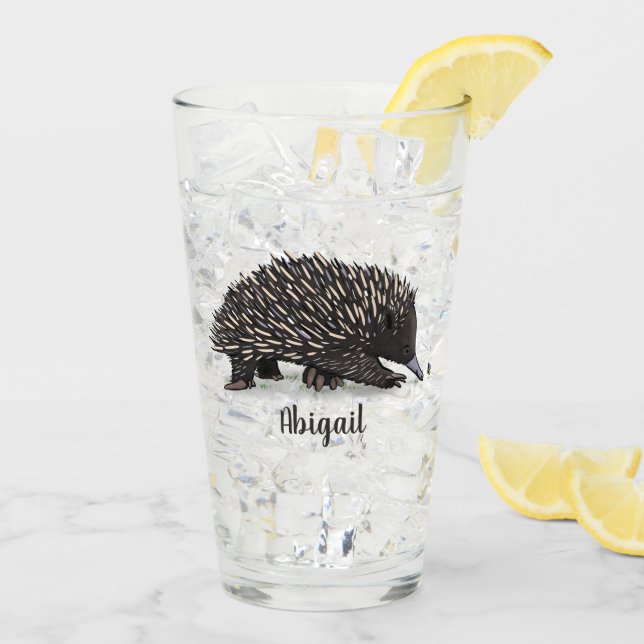 Niedliche Echodina mit Bienenabbildungen Glas (Rückseite Ice)