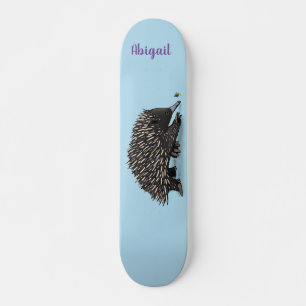 Niedliche Echodina mit Bienenabbildungen Skateboard