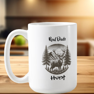 Niedliche echte Vater jagen Tasse personalisieren