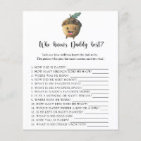Niedliche Eichel - Wer kennt DADDY bestes Spiel