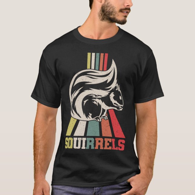 Niedliche Eichhörnchen-Eichhörnchen 1 T-Shirt (Vorderseite)