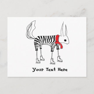 Niedliche Eichhörnchengrüße Postkarte