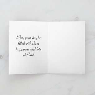 Niedliche Eid Mubarak Light Green Eid Card anpasse Feiertagskarte