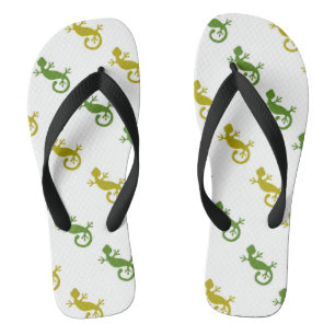 Niedliche Eidechsen Flip Flops