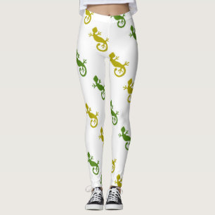 Niedliche Eidechsen Leggings