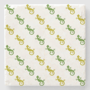 Niedliche Eidechsen Steinuntersetzer