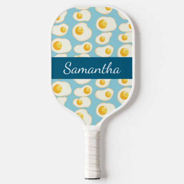 Niedliche Eier Pickleball Schläger (Vorderseite)