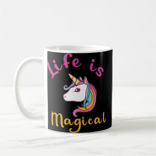 Niedliche Einhorn Frauen Bekleidung Kaffeetasse