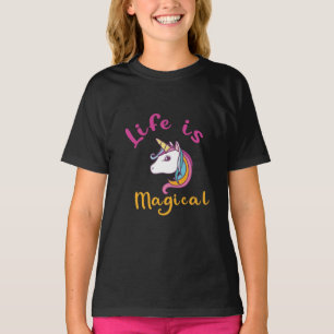 Niedliche Einhorn Frauen Bekleidung T-Shirt