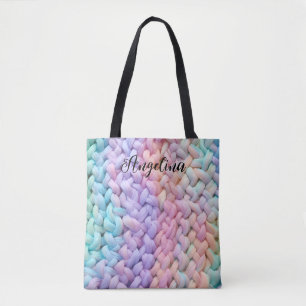 Niedliche Einhorn-Pastell-Crochet-Muster