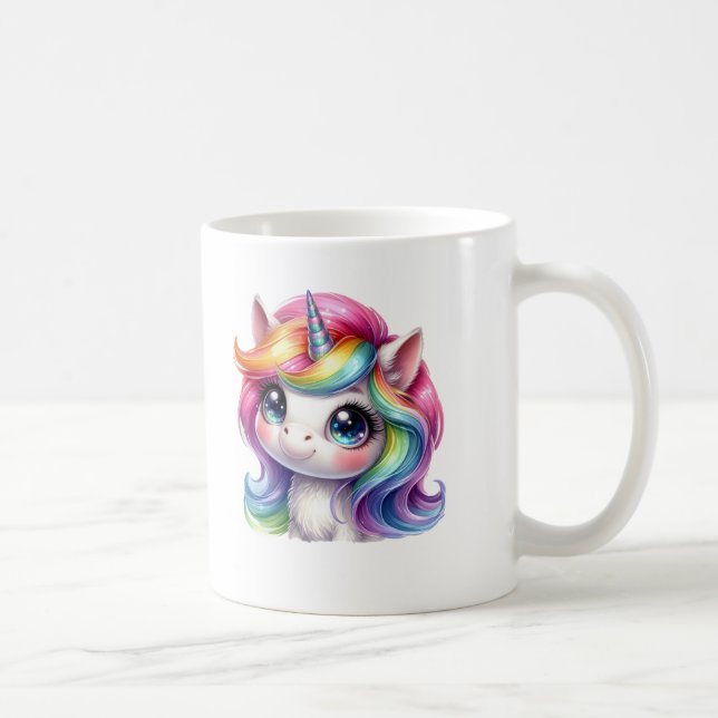 niedliche Einhorn-Tasse Kaffeetasse (Rechts)