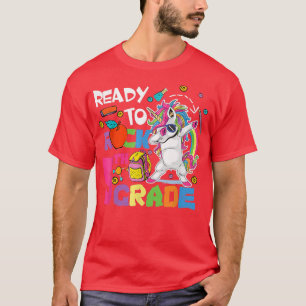 Niedliche Einhornverkleidung 5. Klasse T-Shirt