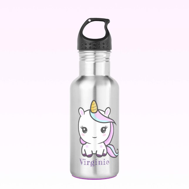 Niedliche Einhornwasserflasche Edelstahlflasche (Cute Unicorn Water Bottle)