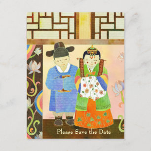 Niedliche Einladungen für Hochzeiten Save the Date