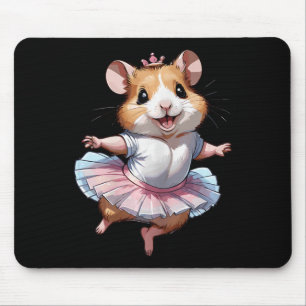 Niedliche Einzigartige und moderne Hamsterballett Mousepad