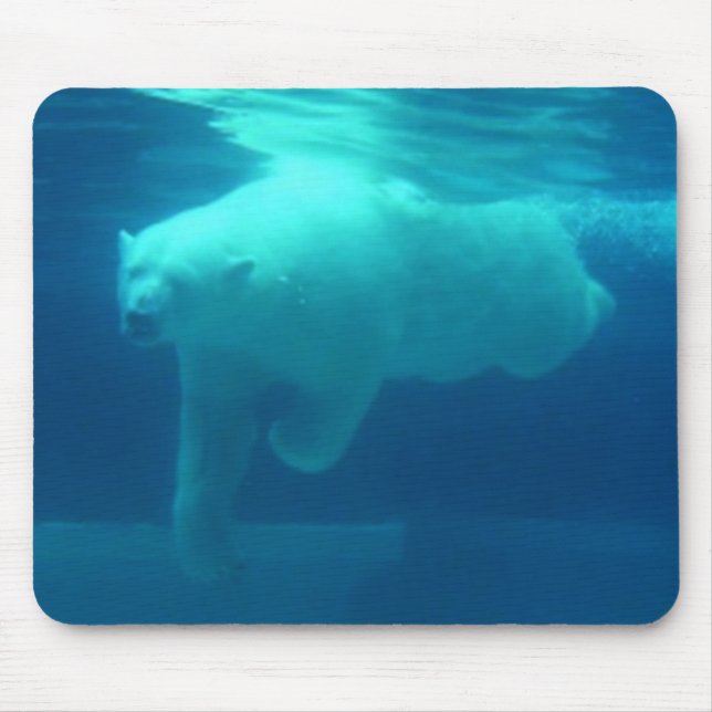 Niedliche Eisbären Mousepad (Vorne)
