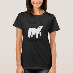 Niedliche Eisbären Wildnis T-Shirt