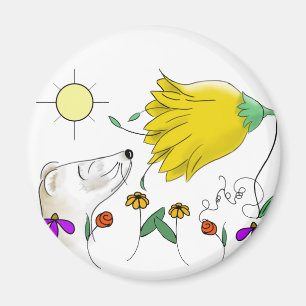 Niedliche Eiswand Magnet