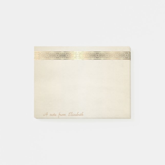 Niedliche Elegant, Spitzen Post-it Klebezettel (Vorderseite)