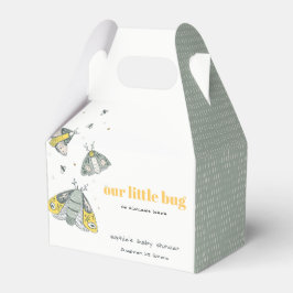 Niedliche Elegant Yellow Gray Little Bug Baby Dusc Geschenkschachtel