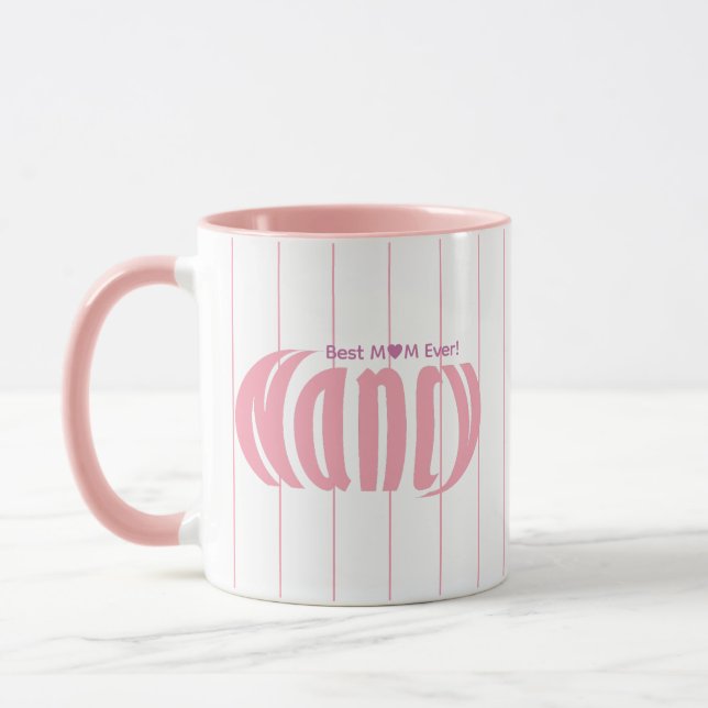 Niedliche, elegante, individuell gestaltete "Nancy Tasse (Links)
