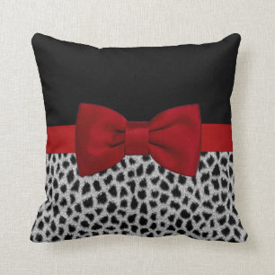 Niedliche, elegante Leopardenhaut Kissen