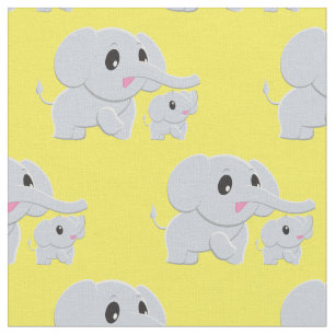 Niedliche Elephant Baby Kinderzimmer Dekoration Stoff